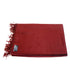Écharpe  bordeaux  unisexe 55 x 190
